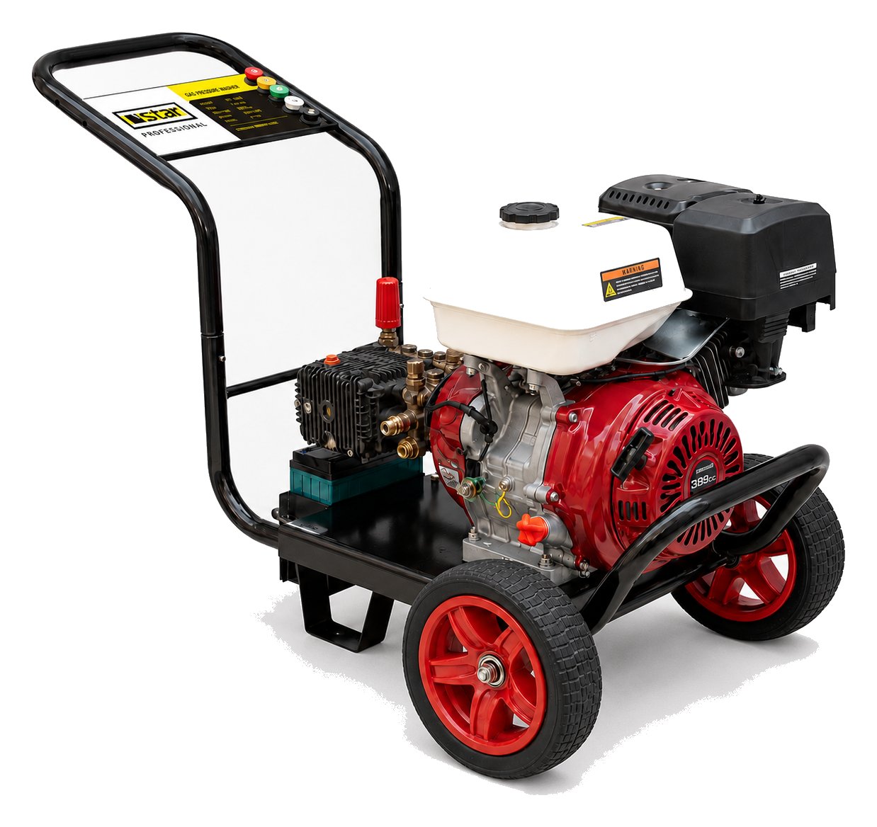 Benzinli Motor Tahrikli Yüksek Basınçlı Yıkama Makinesi